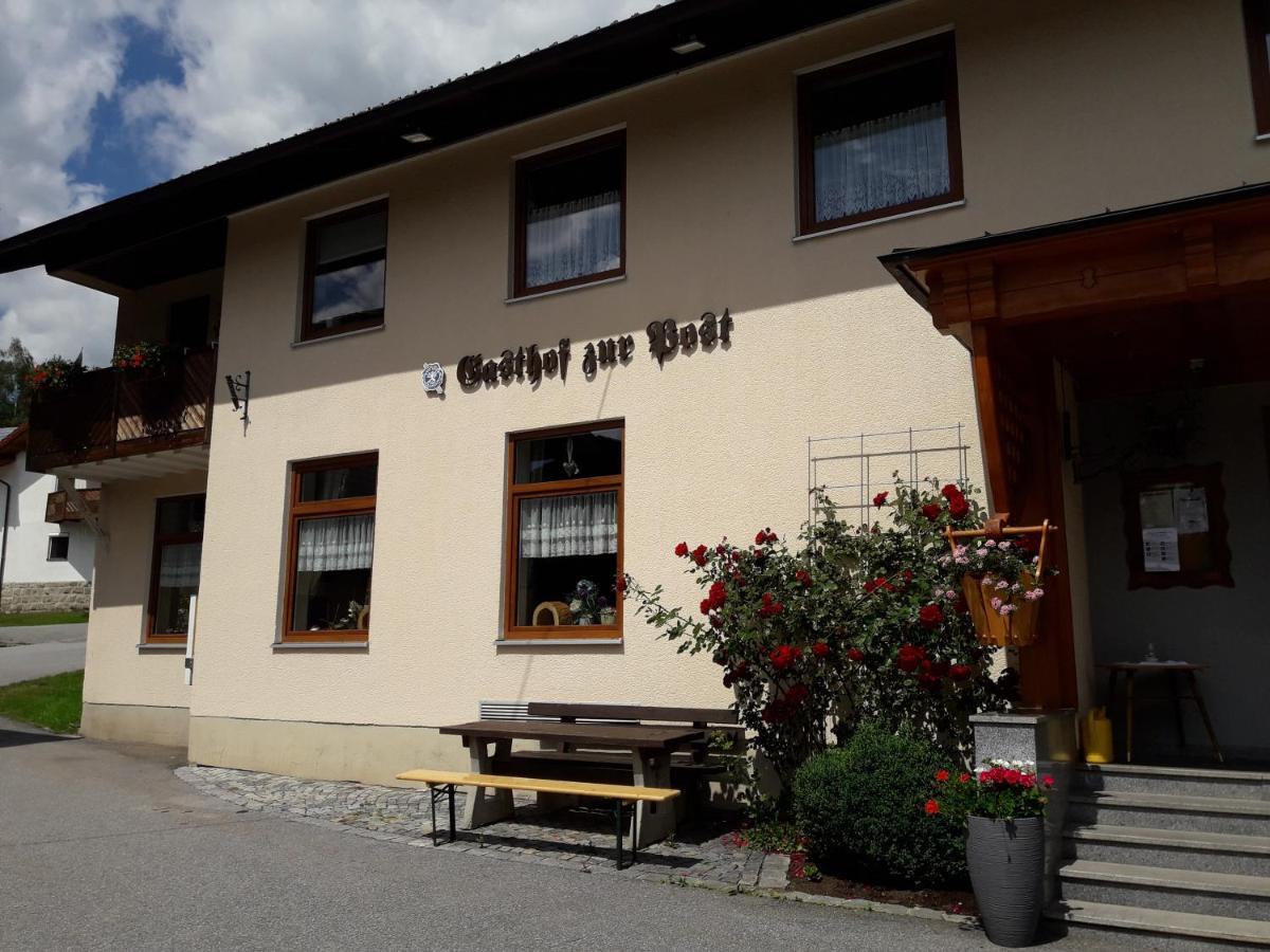 Gasthof - Pension Zur Post Акслах Экстерьер фото